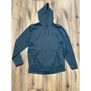 Under Armour Mens Loose Fit Hoodie Size L Blue